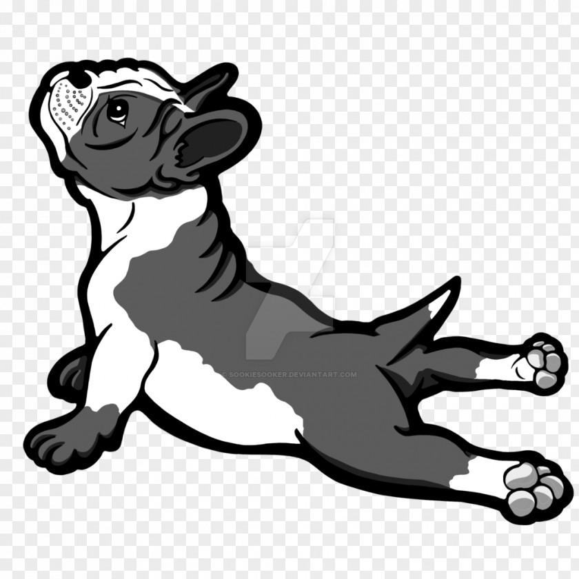 Cartoon Laptop Boston Terrier Bull Bulldog Pit Puppy PNG
