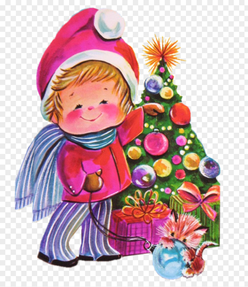 Doll Christmas Ornament Toddler PNG