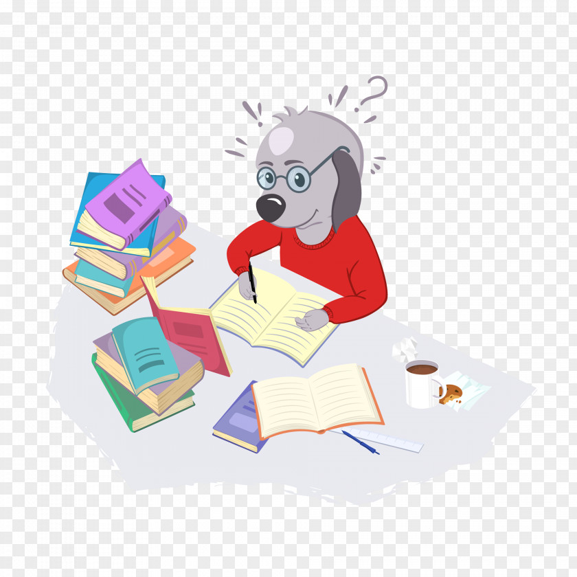 Reading Construction Paper Cartoon PNG