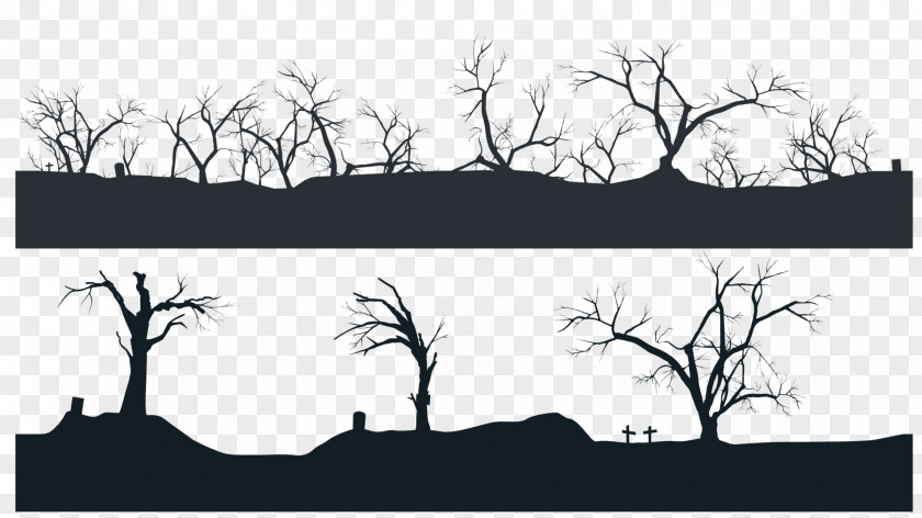 Seamless Desktop Wallpaper Cemetery PNG