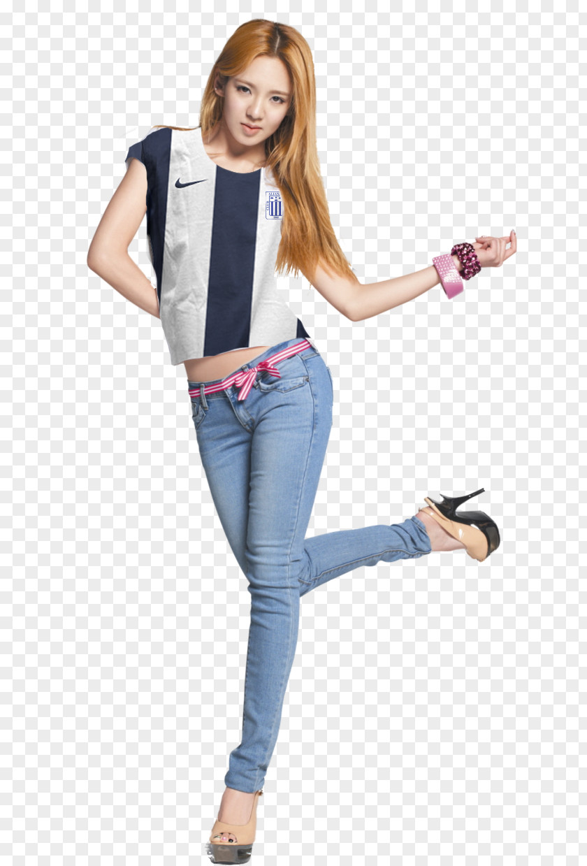 Alianza Lima Hyoyeon Girls' Generation Jeans Desktop Wallpaper Model PNG