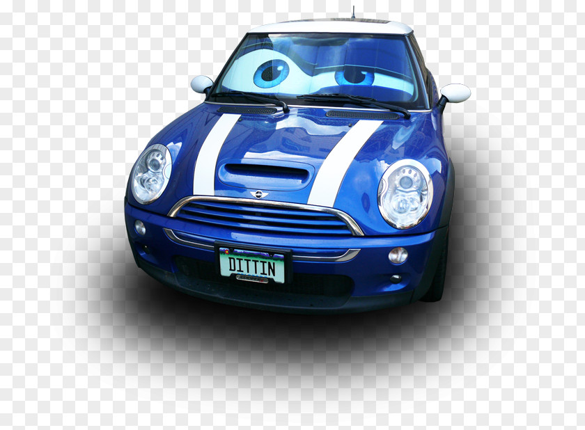 Car MINI Cooper Bumper Mini E PNG