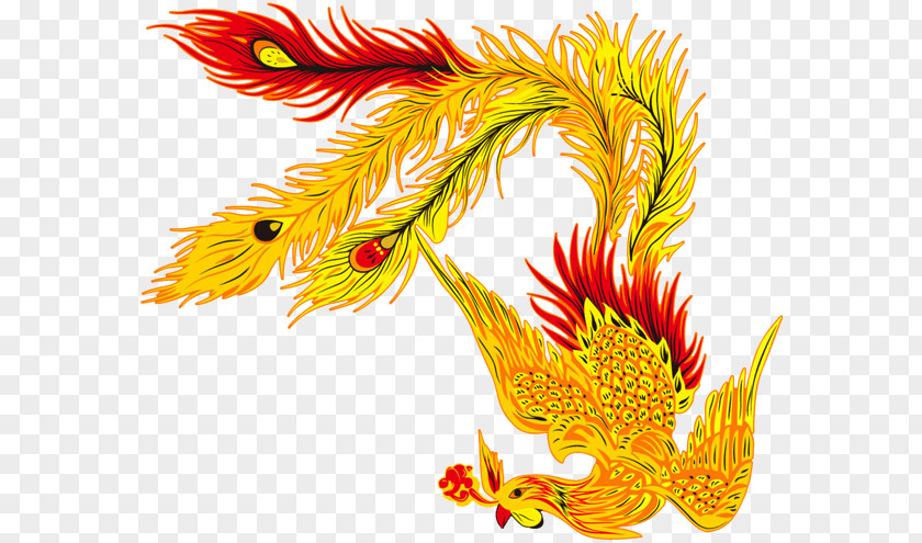 Fenghuang Image Phoenix Chinese Dragon PNG