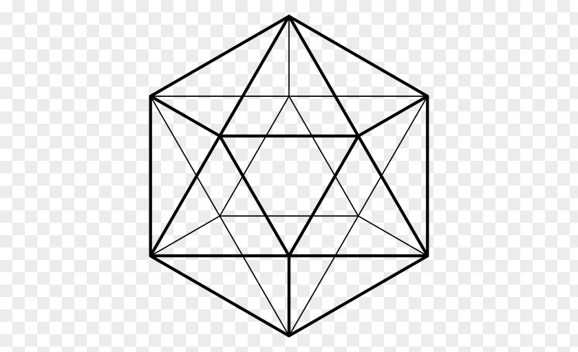 Geometric Sacred Geometry Platonic Solid Shape PNG