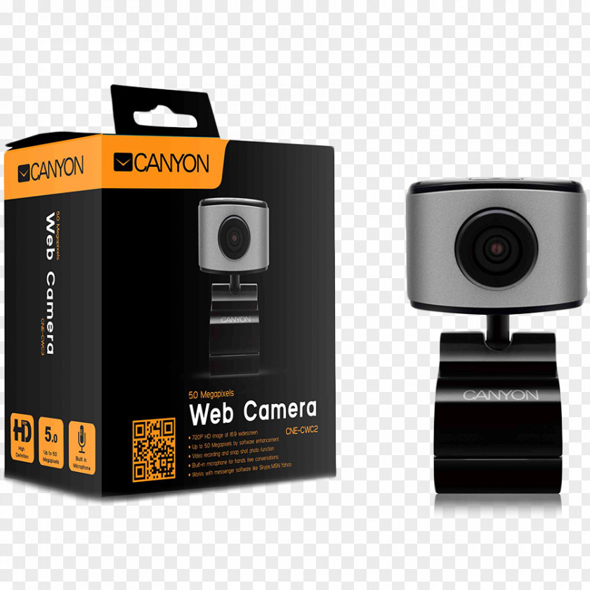Webcam Canyon Cne-cwc2 Hd Camera 1.3 Megapixel Computer PNG