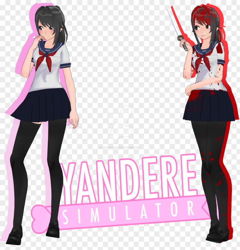 Yandere Simulator MikuMikuDance School Uniform Clothing PNG