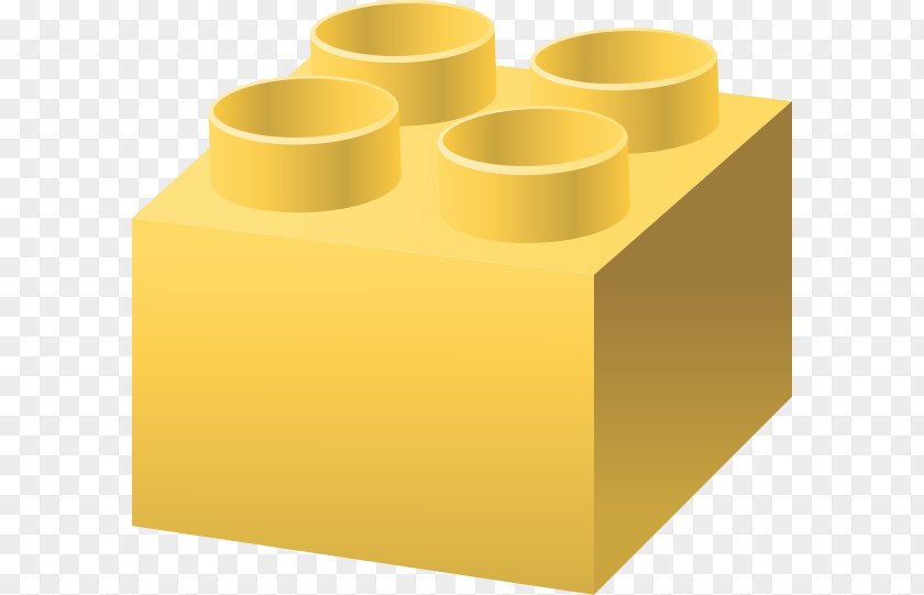 Bricks Yellow Lego Duplo Toy Block PNG