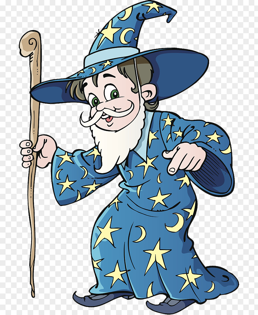 Cartoon Illustration Boy Dressed Up As A Magician Magic: The Gathering Drawing PNG