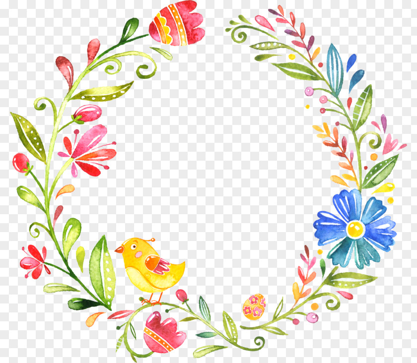 Garland Wreath Floral Design Flower Clip Art PNG