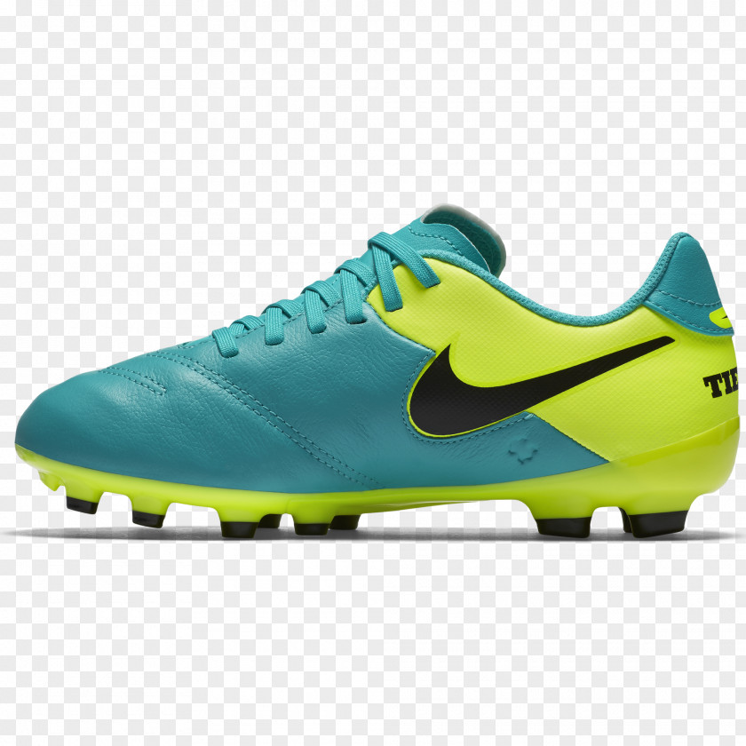 Football Nike Tiempo Cleat Boot Shoe PNG