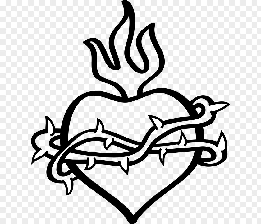 Heart Clip Art Sacred Love PNG