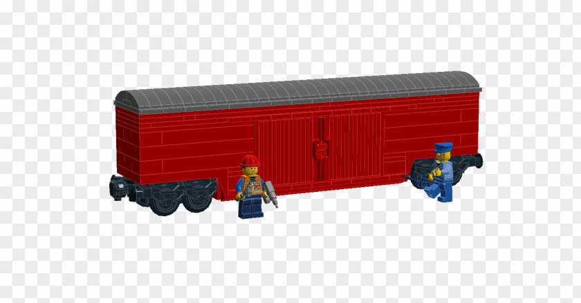 Train Rail Transport Goods Wagon Boxcar LEGO PNG