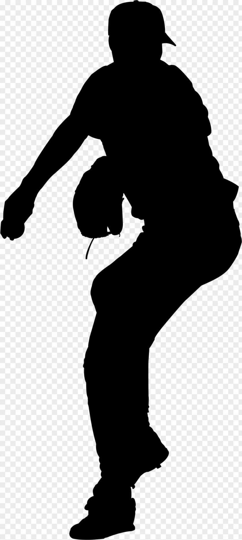 Baseball Silhouette Woman Clip Art PNG