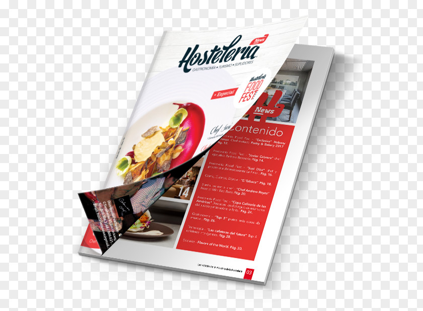 Brochure Mockup Advertising Hospitality Industry Brand PNG