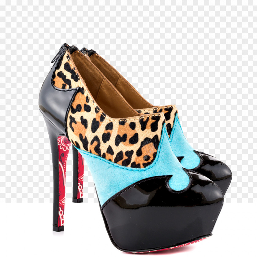 Cheetah Print KD Shoes 2016 High-heeled Shoe Sandal Boot PNG