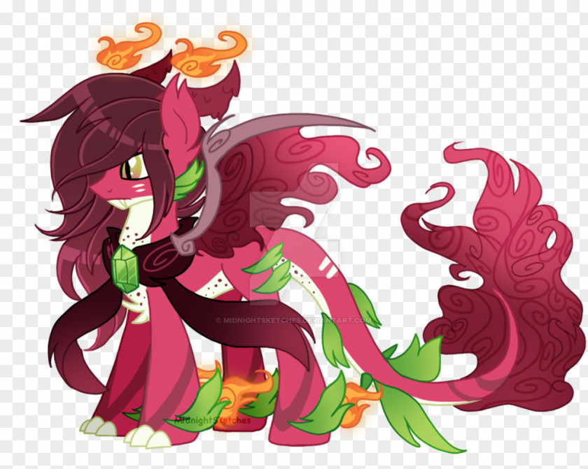 Dragon Fruit Pony Horse Pitaya Art Tails & Claws PNG