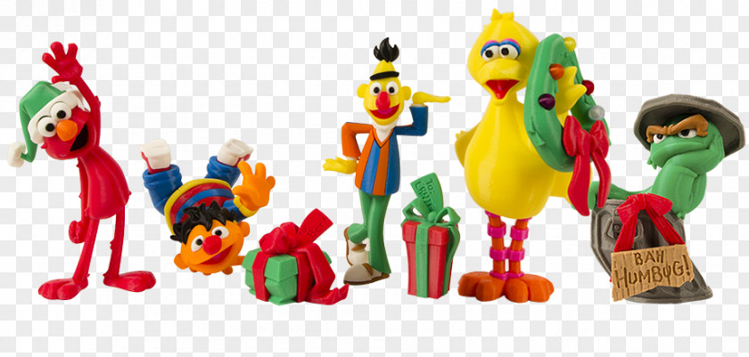 Elmo Christmas Sesame Street Characters 3D Printing MakerBot PNG