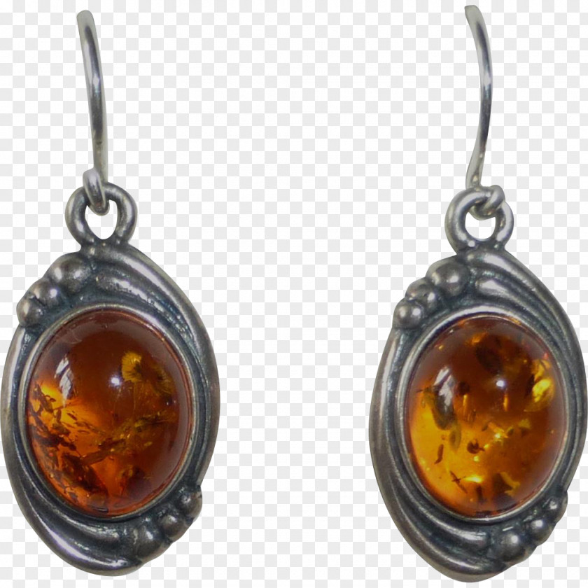 Jewellery Earring Baltic Amber Plug Body PNG