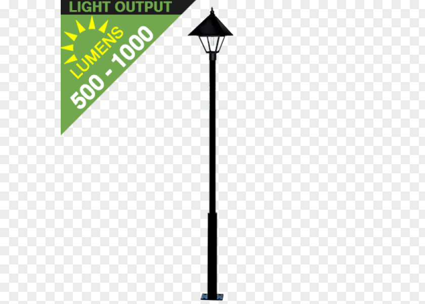 Light Post Street Solar Lamp LED Lighting PNG