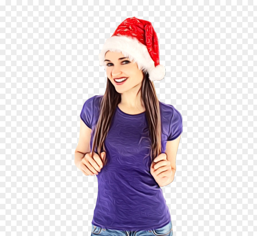 Shoulder Headgear Clothing White Beanie Purple Violet PNG