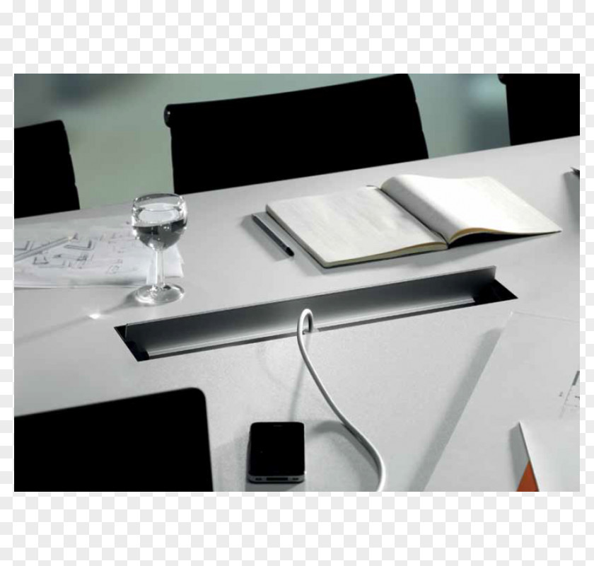 Table Desk Conference Centre AC Power Plugs And Sockets Cable Management PNG