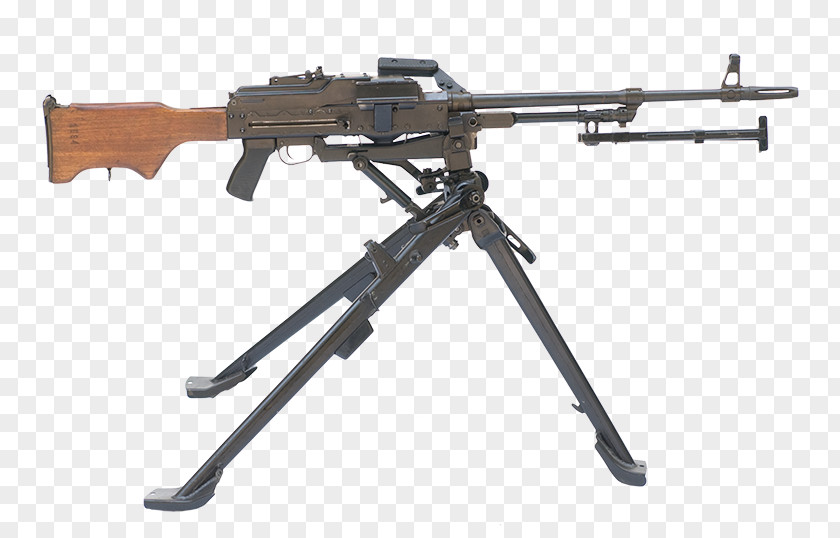 Tripot Zastava M84 Light Machine Gun Weapon Firearm PNG