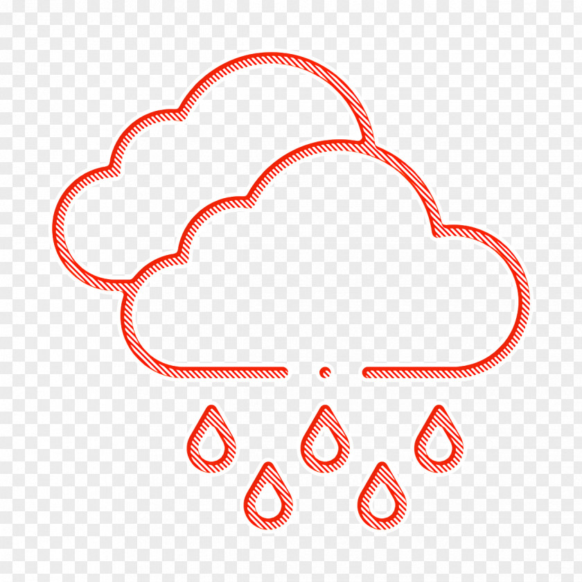 Weather Icon Rain Rainy PNG