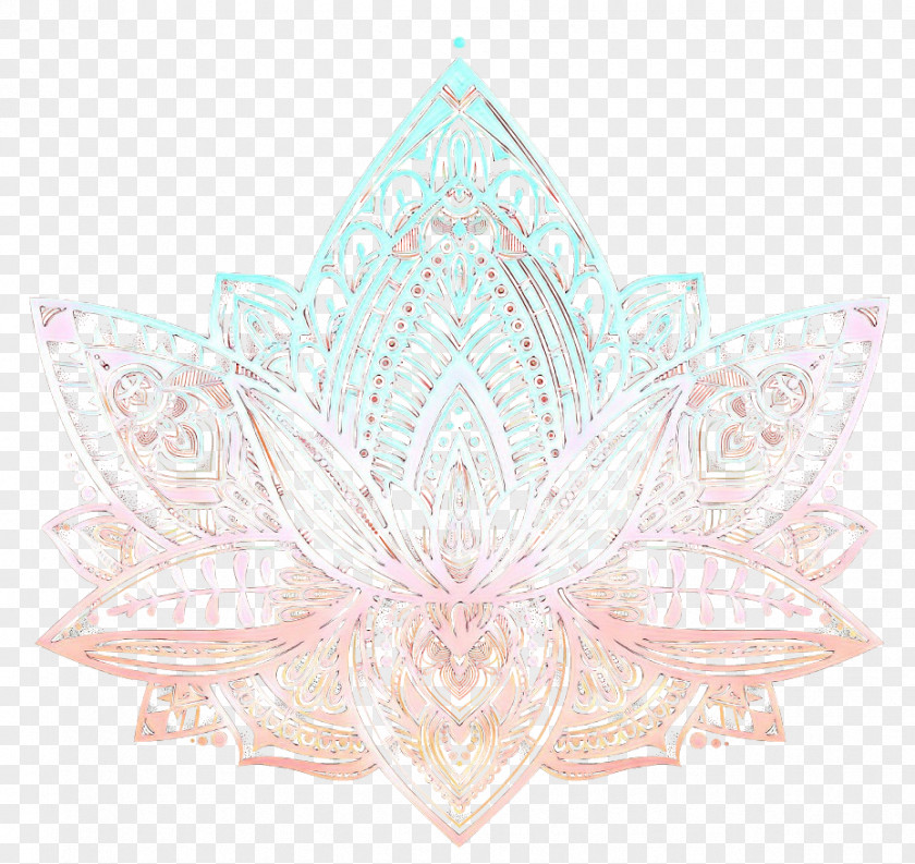 White Pink Leaf Ornament Plant PNG