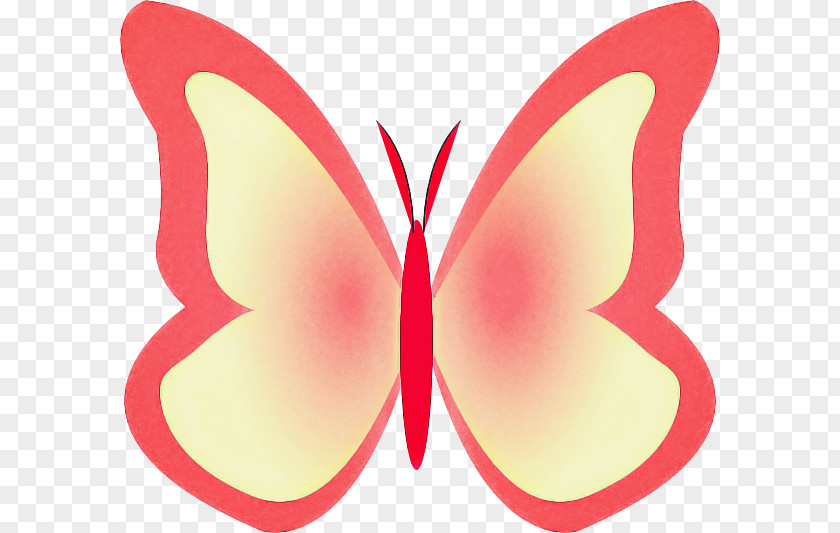 Wing Pollinator Butterfly Clip Art Moths And Butterflies Pink Symmetry PNG