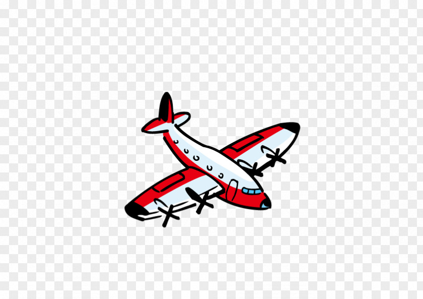 Aircraft Airplane Cartoon PNG