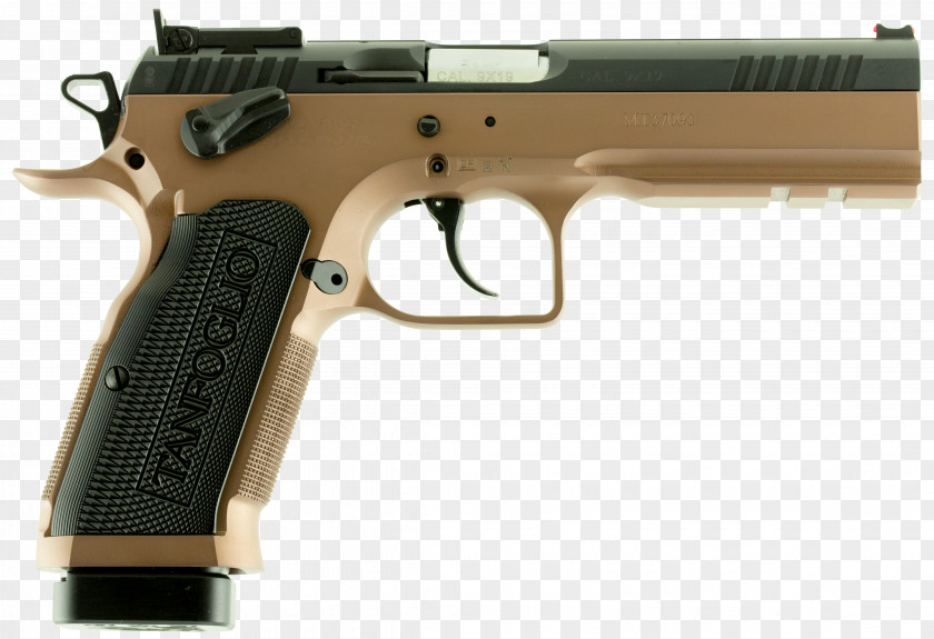 Ammunition Trigger Firearm Tanfoglio T95 European American Armory 9×19mm Parabellum PNG