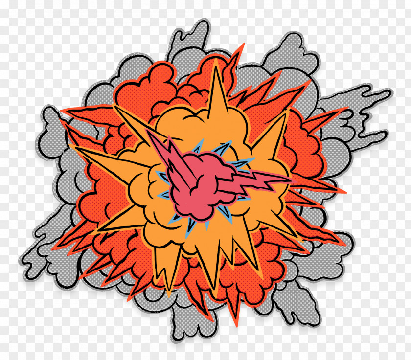 Colour Explosion Art Illustrator PNG