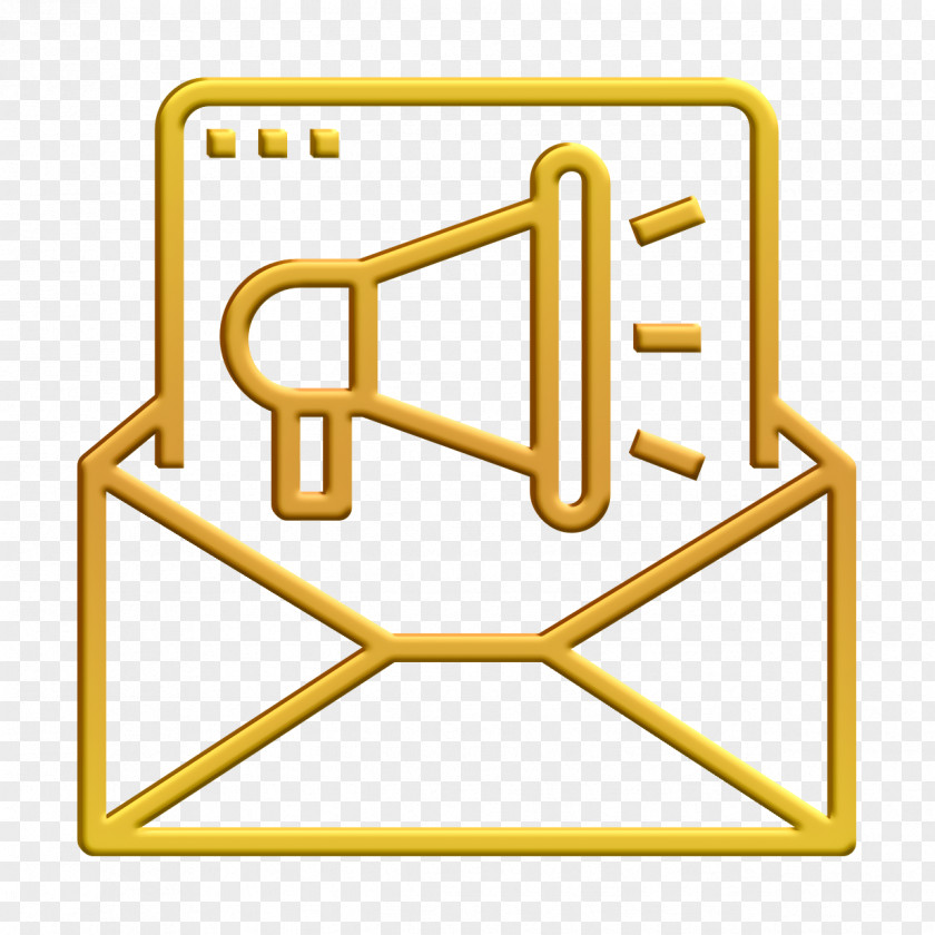Digital Campaign Icon Email Marketing PNG