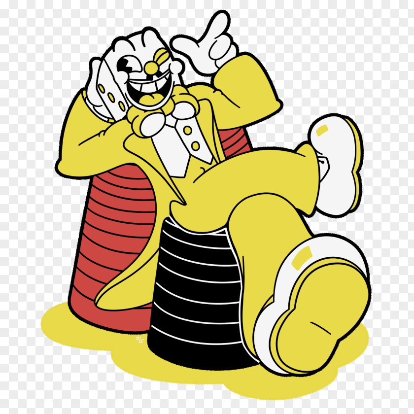 King Cuphead Video Game Dice Boss PNG