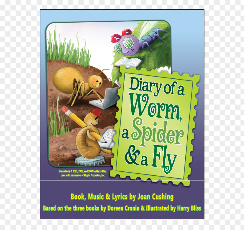 Spider Diary Of A Worm, And Fly Wichita Center For Performing Arts PNG