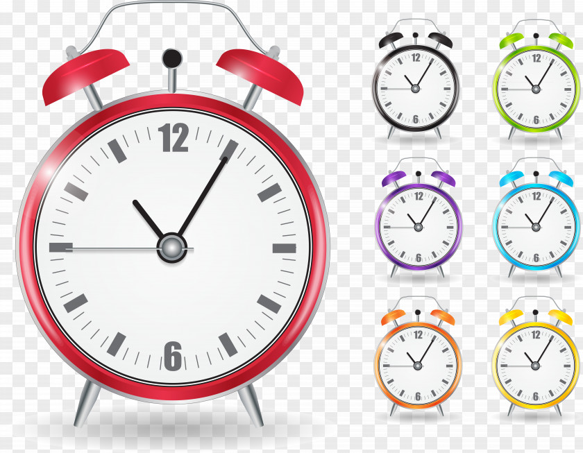 Vector Alarm Clock Royalty-free Stock Photography PNG
