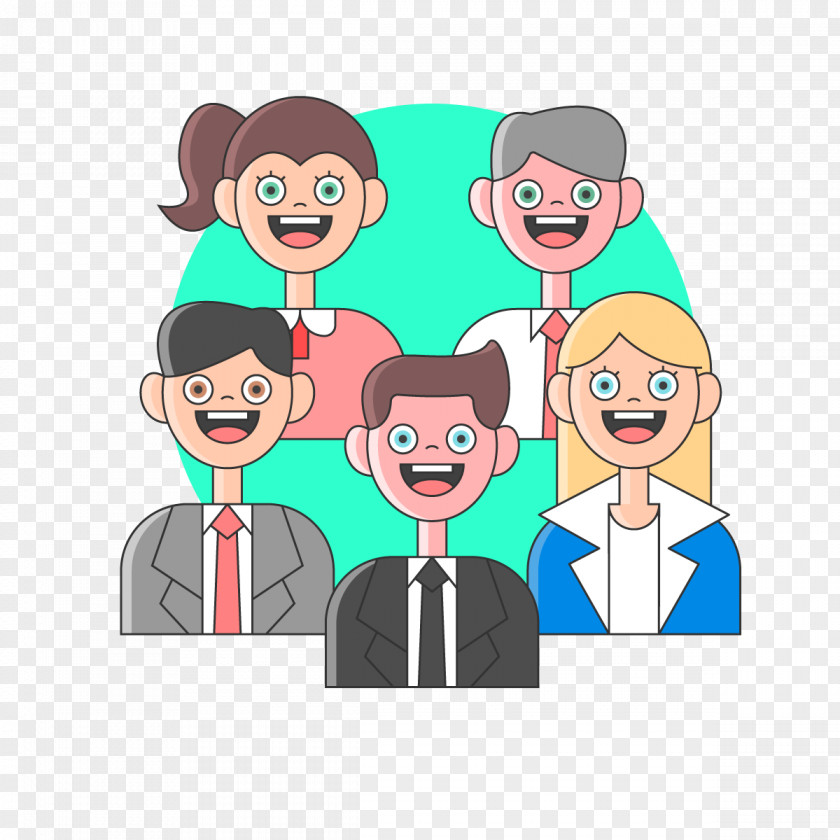 Vector Business Team Download PNG