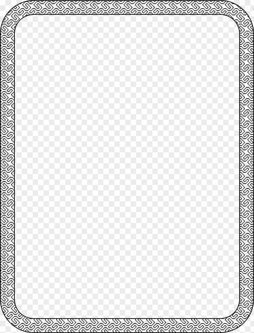 Greyscale Borders And Frames Clip Art PNG