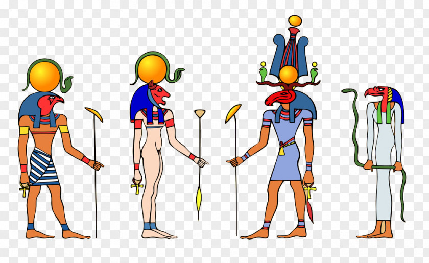 Egypt Ancient People Illustration Image [ Egyptian Deities Goddess Deity Bastet PNG