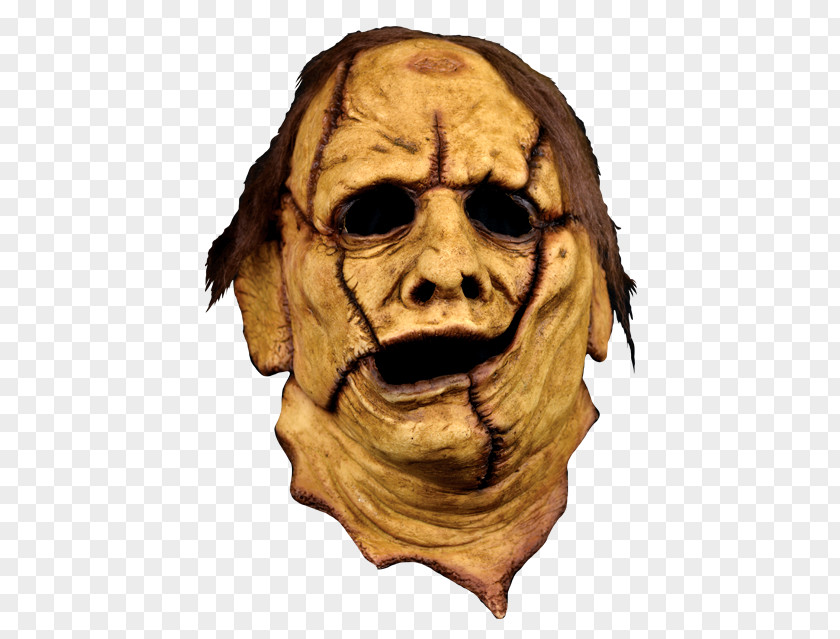 Mask Leatherface Latex The Texas Chainsaw Massacre Costume PNG