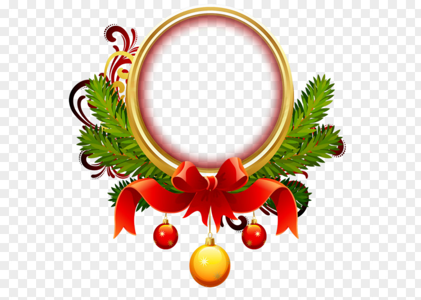 Picture Frames Fillet Christmas Ornament PNG