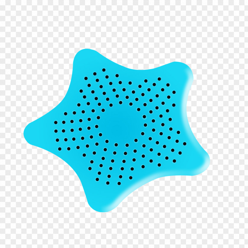 Starfish Floor Drain Filter Sink Bathroom Shower Colander PNG