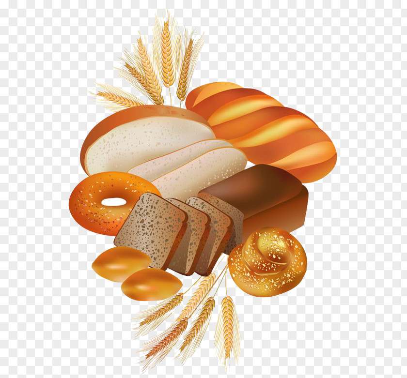 Bagel Bakery Croissant Garlic Bread Rye PNG