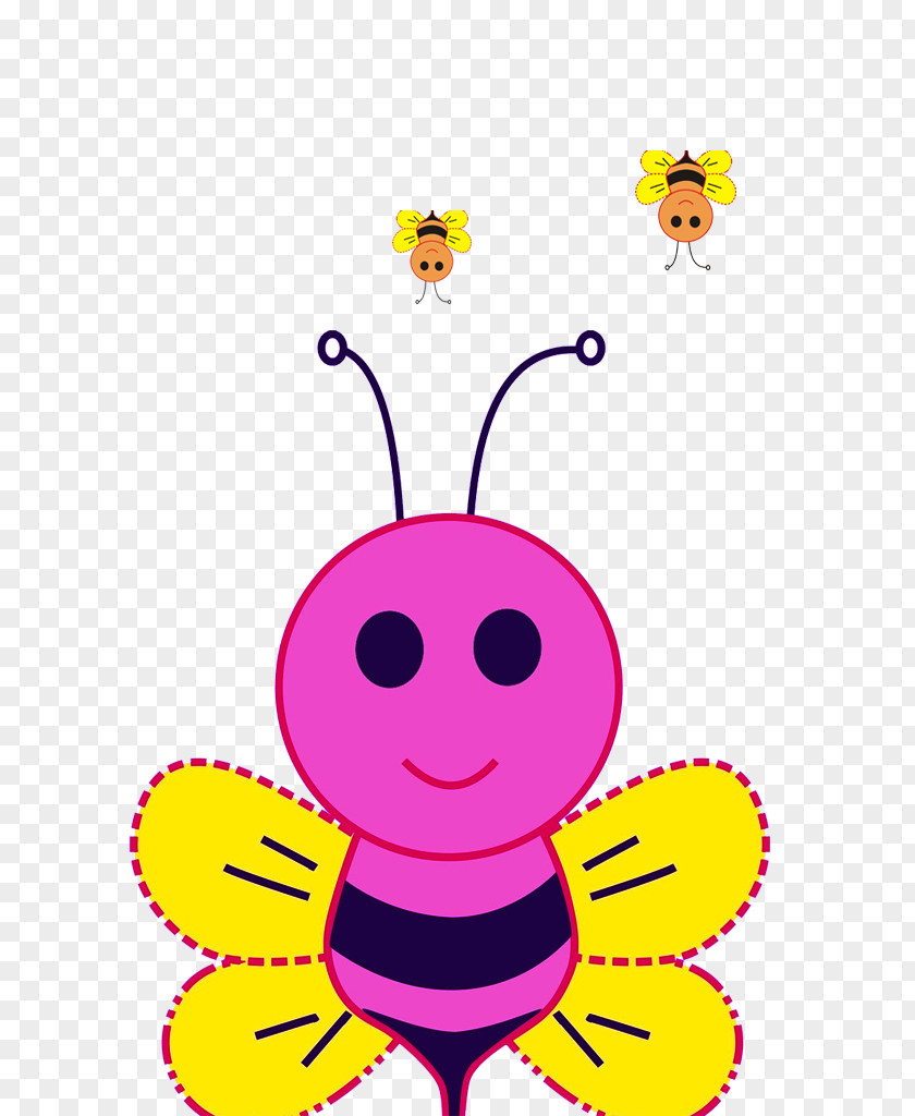 Bee Creative Cartoon Honey PNG