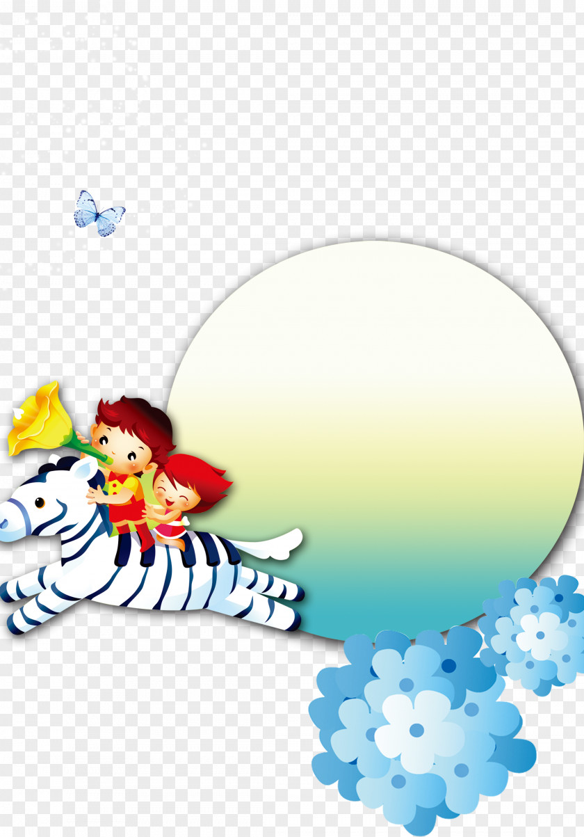 Cartoon Horse Children Animation PNG