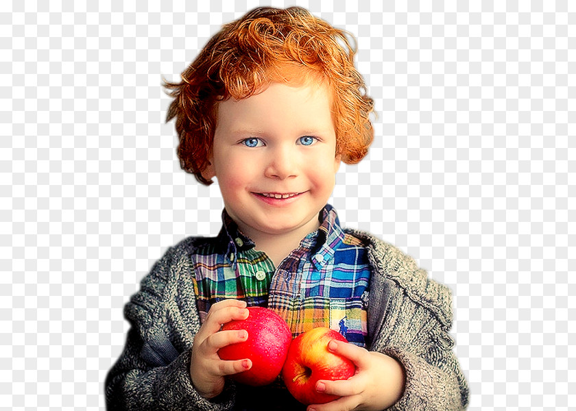 Child Toddler Hair Coloring Red PNG