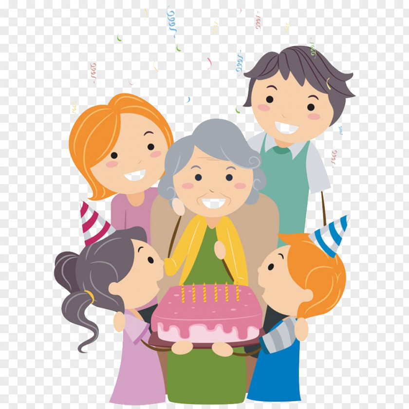 Friends Together Birthday Grandparent Stock Photography Clip Art PNG