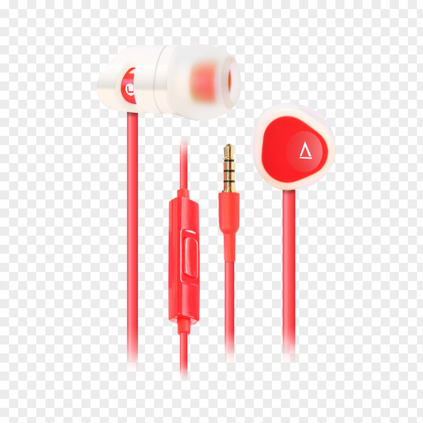 Microphone Headphones Creative Technology MA200 In-Ear White Headset PNG