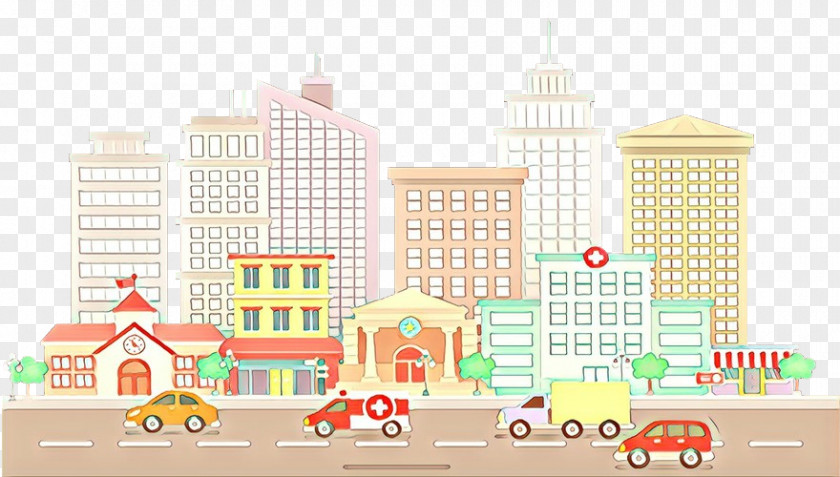 Mode Of Transport Neighbourhood Metropolitan Area Landmark Cartoon Residential City PNG