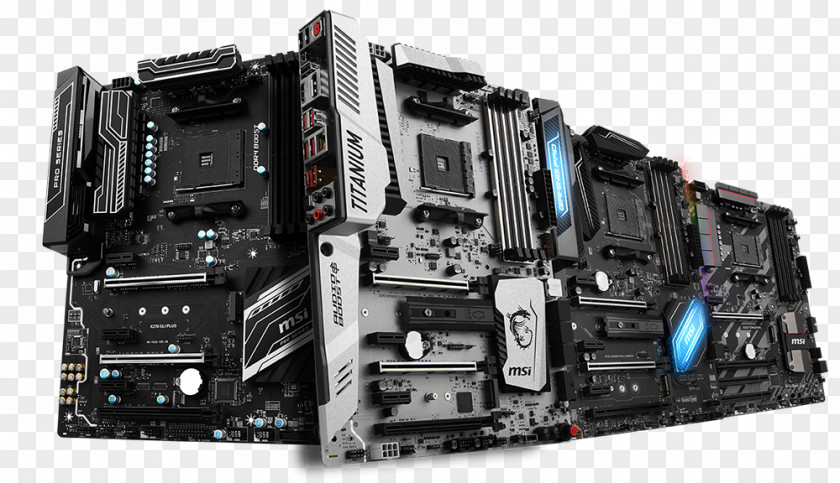 Motherboard Socket AM4 Ryzen MSI ATX PNG